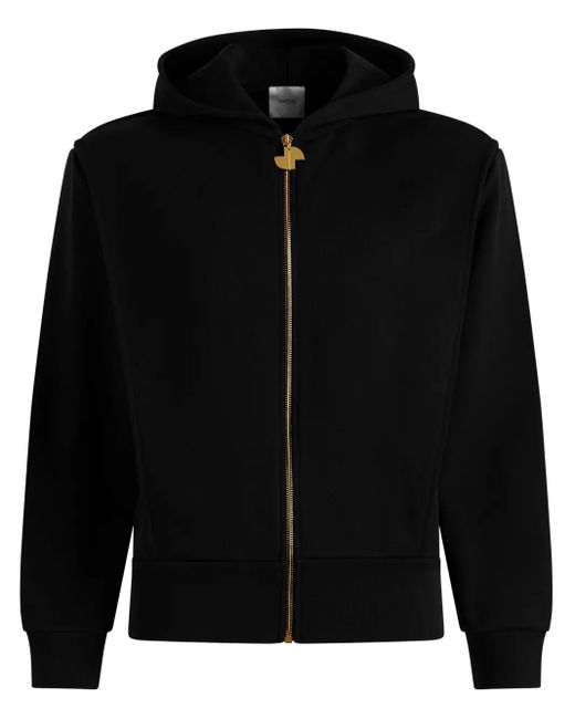 Patou ジップアップ パーカー Black