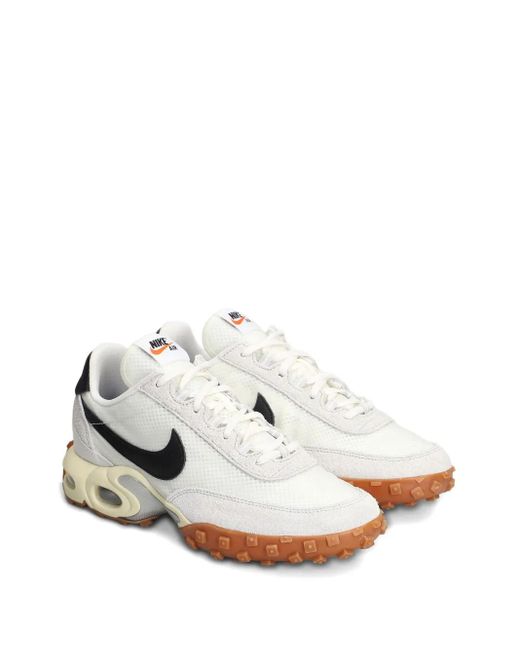 Nike White Air Max Waffle Mesh-panelled Sneakers for men
