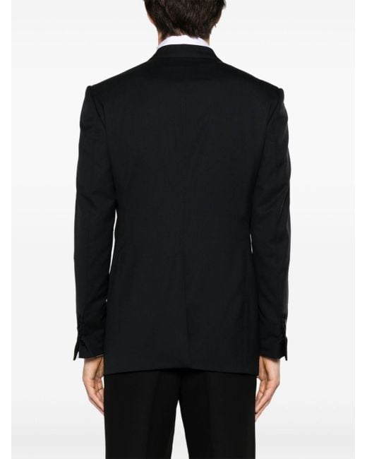 Blazer à détails de coutures Tom Ford pour homme en coloris Black