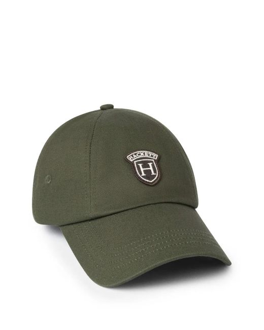 Hackett Peaks Baseballkappe Aus Twill in Green für Herren