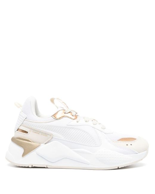 PUMA White Rs-x Glam Sneakers