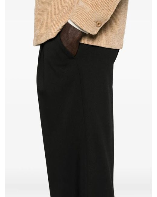 Pantaloni Con Tasche A Filetto di Sandro in Black da Uomo
