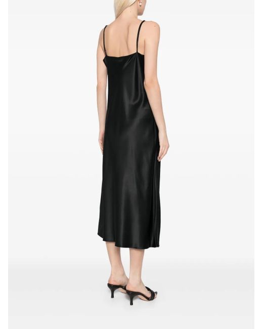Polo Ralph Lauren Black Silk Dress