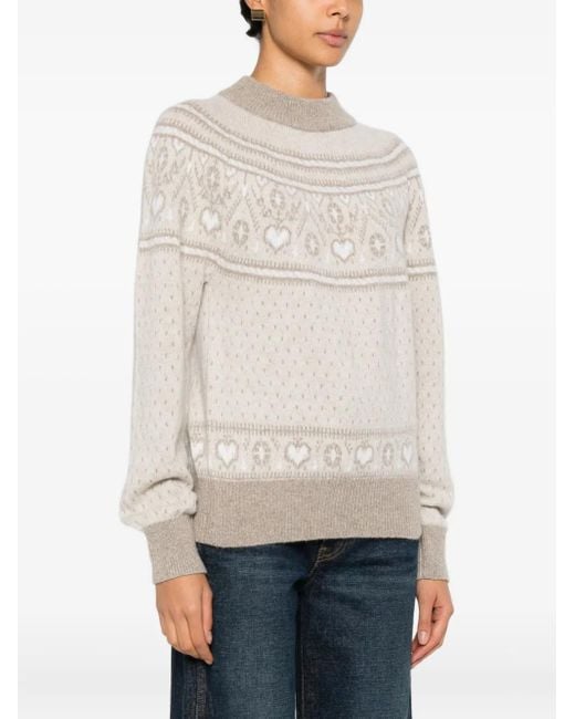 Khaite White Guy Sweater