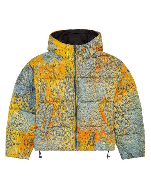 DIESEL Yellow W-Bogaert Padded Jacket for men
