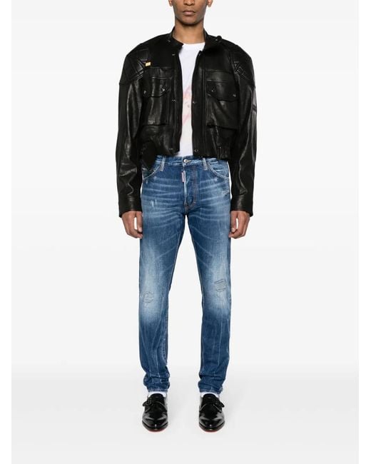 DSquared² Blue Pants & Shorts for men