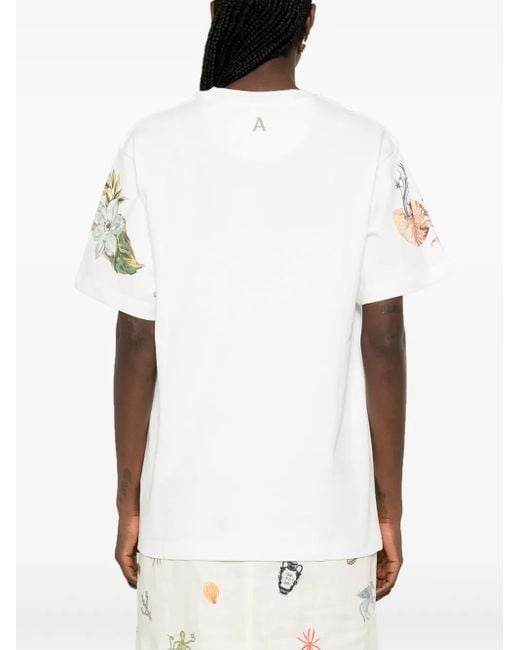 ALÉMAIS White Oleander T-Shirt