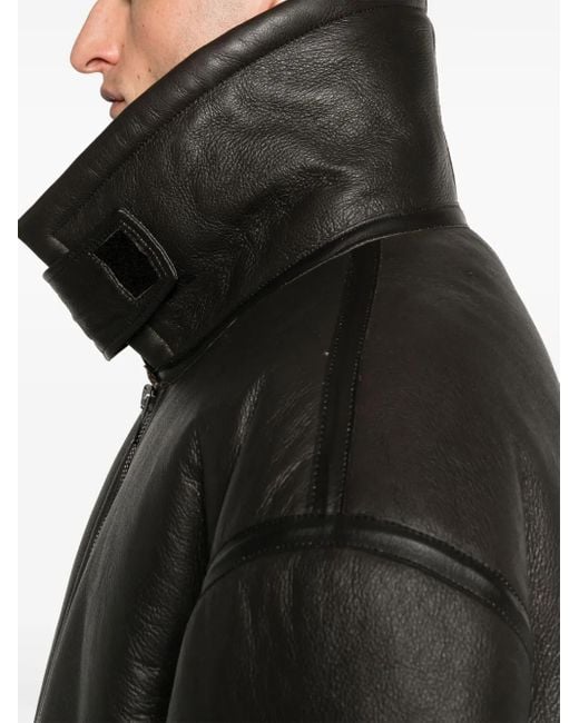 Balenciaga Black Aviator Jacket for men