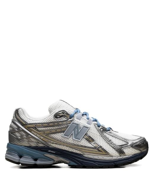 New Balance Gray 1906R Panelled Low-Tops Sneakers for men