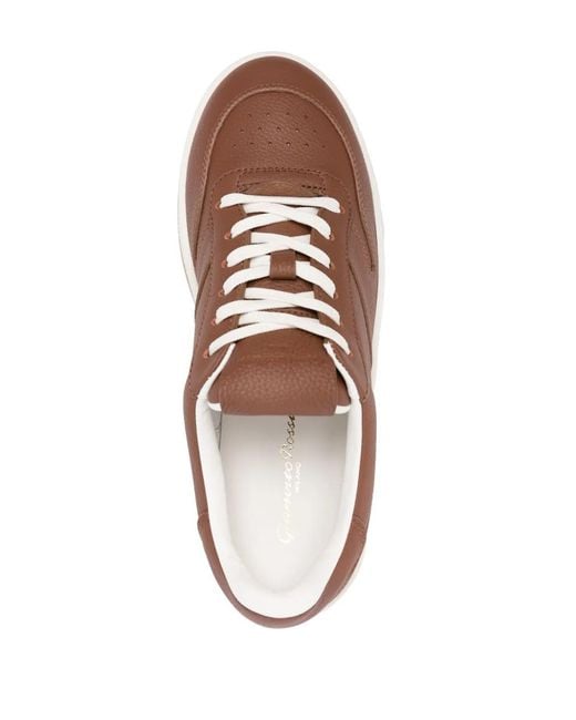 Gianvito Rossi Brown Flair S Sneakers