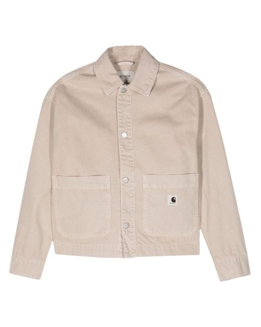 Carhartt Natural Garrisson Cotton Shirt Jacket