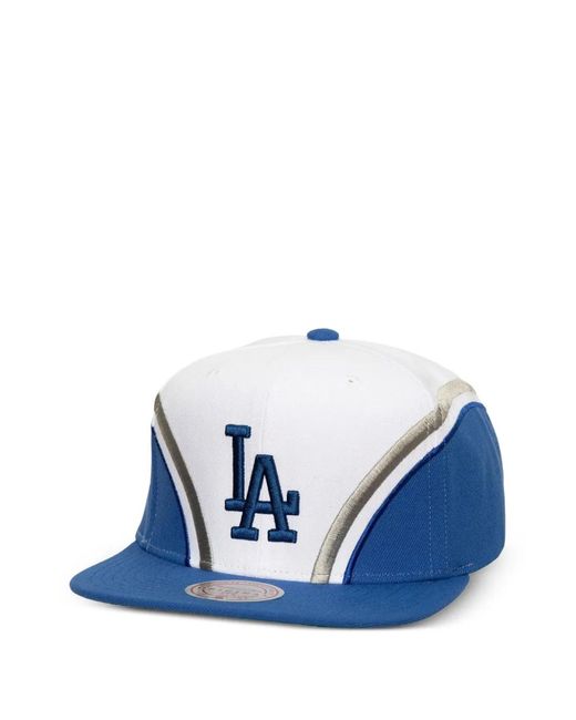 Mitchell & Ness Overhead Snapback-Baseballkappe in Blue für Herren