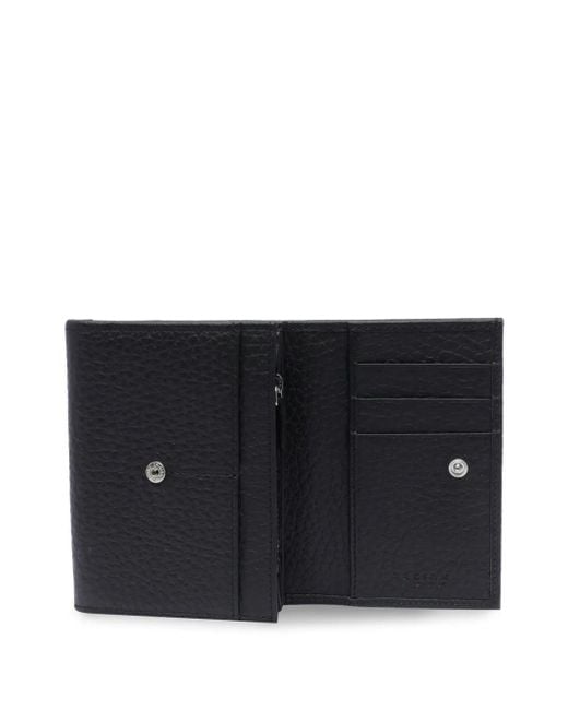 Orciani Blue Logo-Lettering Wallet