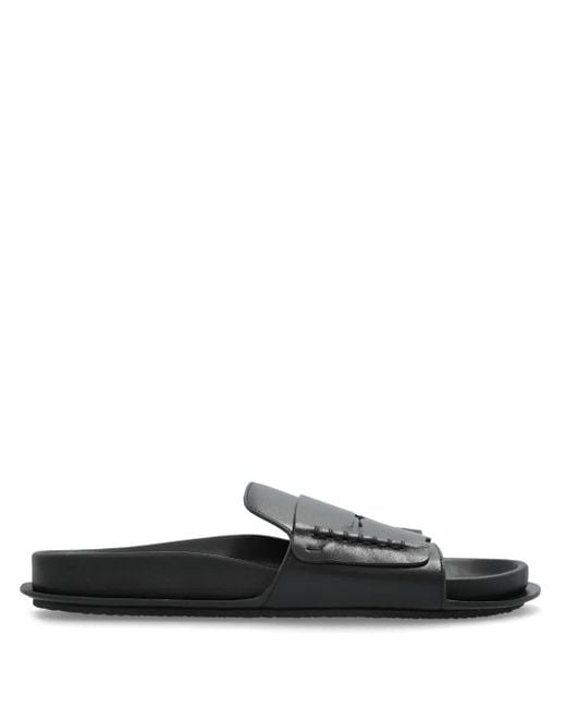 Sandali Slides The Mocassin di Jacquemus in Black