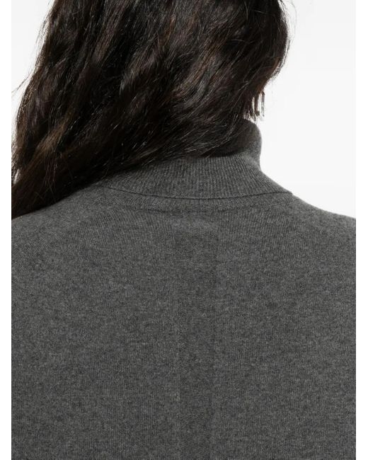 Maglione A Collo Alto di Semicouture in Natural