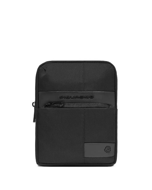 Piquadro Black W129 Crossbody Bag for men