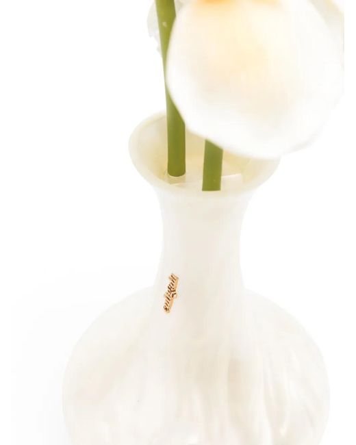 Cult Gaia White Junos Clutch Bag
