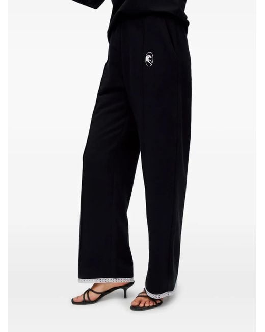 Sleeper Blue Logo-Print Track Pants