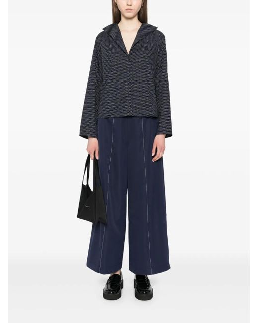 Agnes B. Blue Dot Shirt