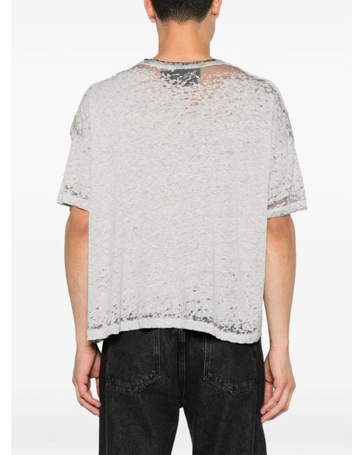 PALY White Mythss Graphic-Print T-Shirt for men