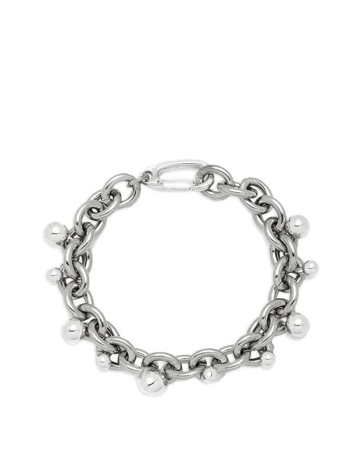 Yoj Metallic Ball-Link Bracelet for men