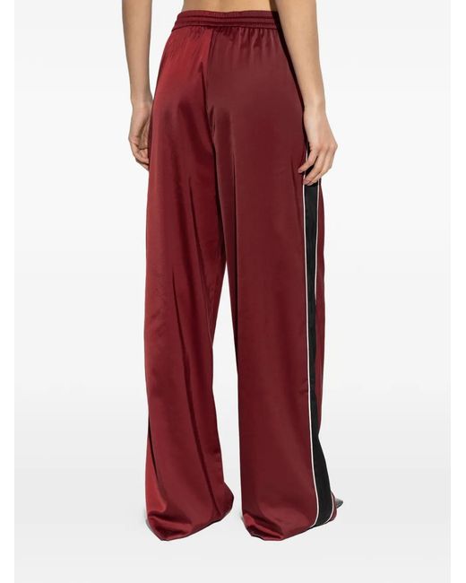 Gestuz Red Pantalon À Taille À Lien De Resserrage