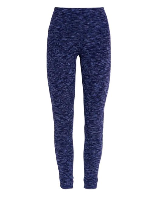 The Upside Blue Mystere Zebra-Print Leggings