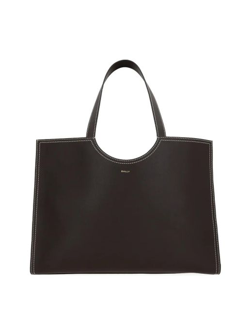 Sac En Cuir Bally en coloris Black
