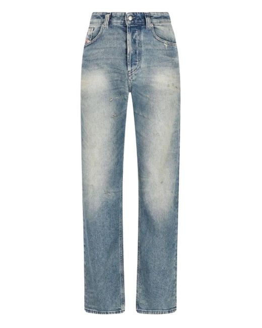 Jean En Coton DIESEL en coloris Blue