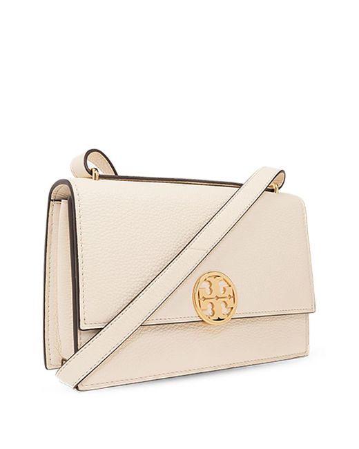 Tory Burch Natural Miller Leather Shoulder Bag