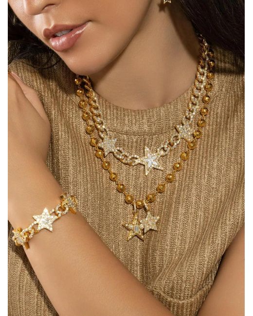 Buddha Mama Metallic Diamond Kite Star Pendant