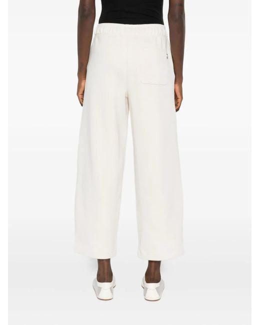 Pantaloni Sportivi Con Logo di New Balance in White