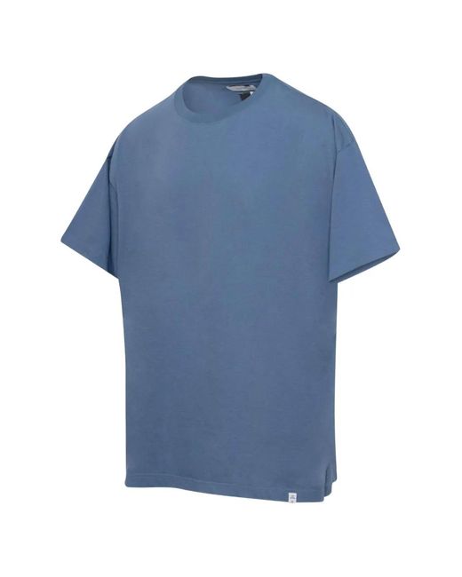 T-Shirt Rayé À Patch Logo Facetasm pour homme en coloris Blue