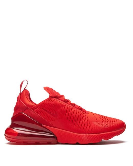 Nike Red Air Max 270 "University" Sneakers