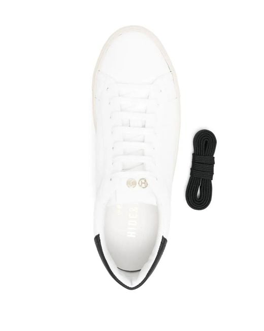 HIDE & JACK White Essence Leather Sneakers