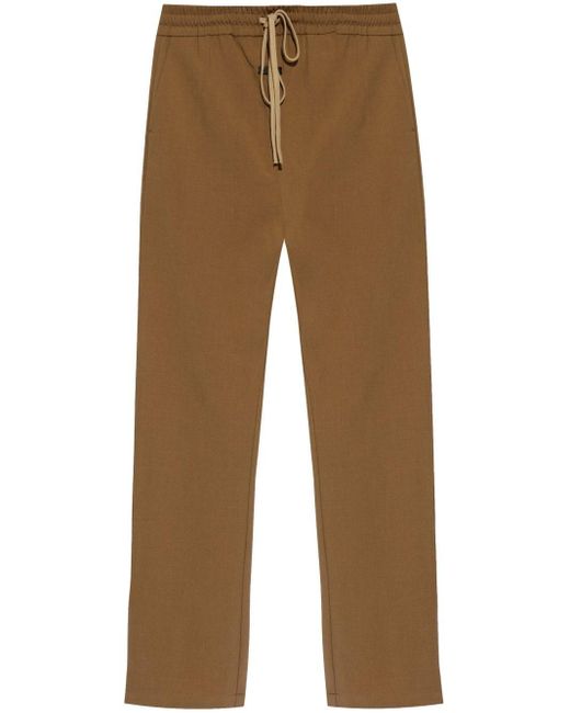 Pantalones con parche del logo Fear Of God de hombre de color Brown