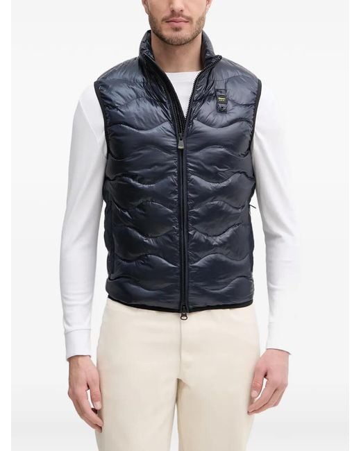 Chaleco Danny Blauer de hombre de color Blue