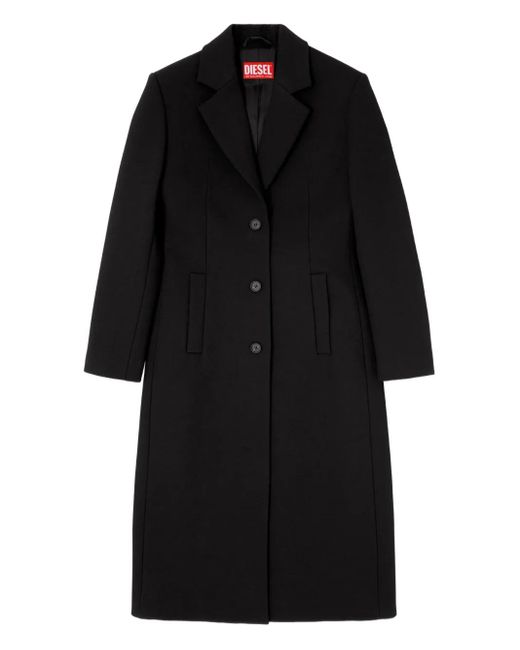 DIESEL Black G-Allan Oval Plaque Jacket
