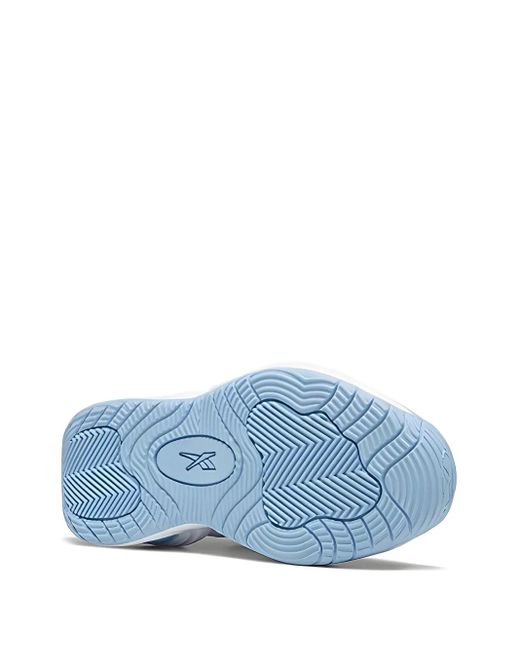 Reebok White Solution Mid Sneakers for men