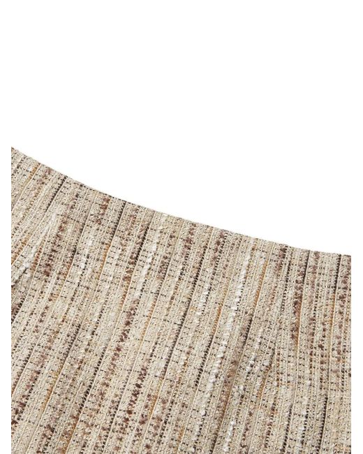 Shanghai Tang Natural Textured Skirt
