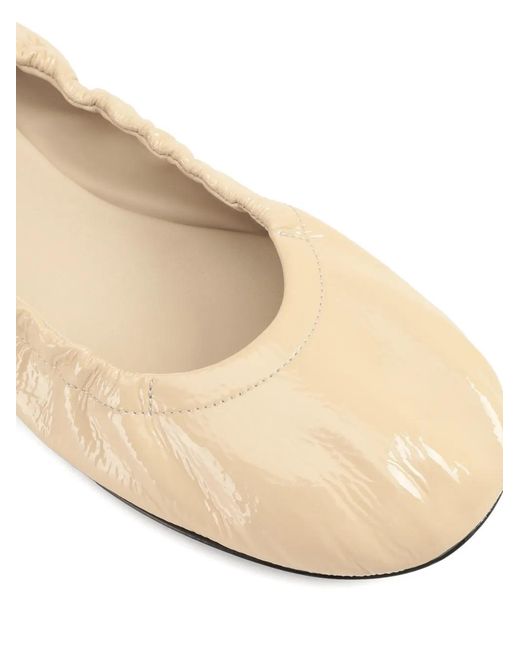 Sergio Rossi Natural 25Mm Orb Leather Pumps