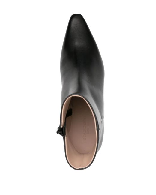 Scarosso Black Kitty 50Mm Leather Boots