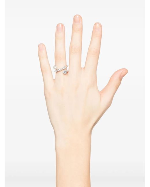 Swarovski White Matrix Ring