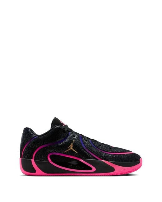 Nike White Tatum 4 Lace-Up Sneakers for men