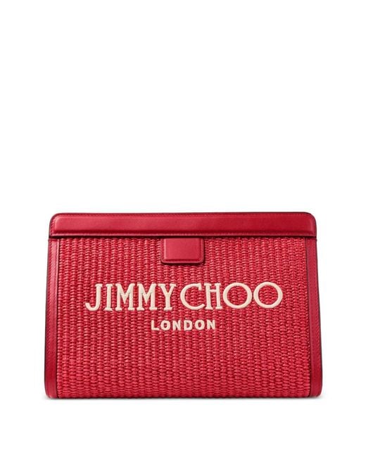 Jimmy Choo Red Avenue London Pouch