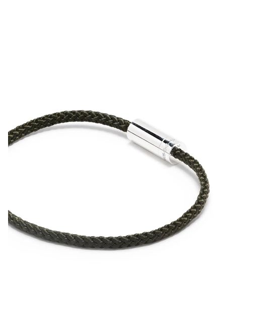 Le Gramme Brown Nato Cable Bracelet