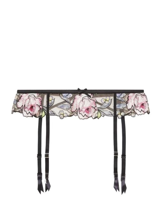 Fleur du Mal White Fidelia Garter