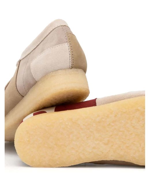 X Franck Pellegrino Mocassini Wallabee di Clarks in Brown