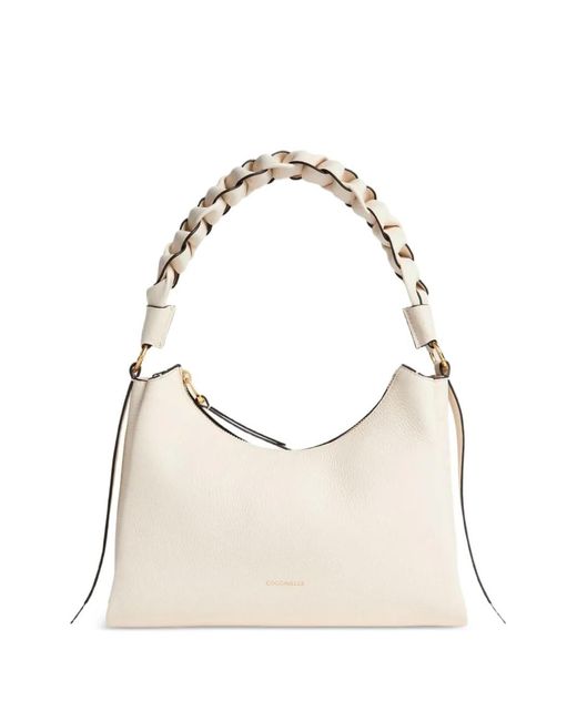Coccinelle Natural Small Boheme Shoulder Bag