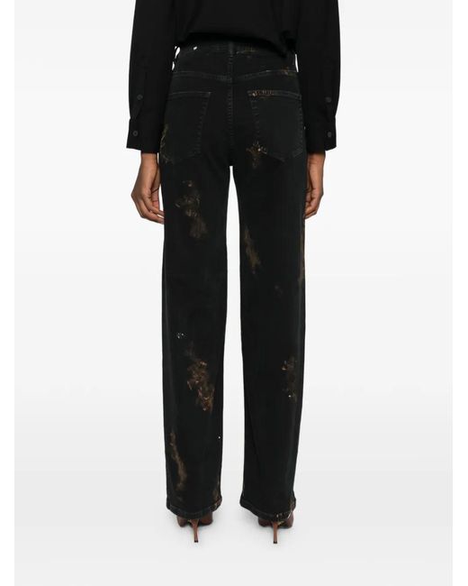 MEDEA Black Five-Pockets Jeans